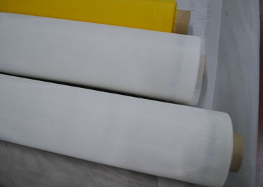 유리제 인쇄를 위한 백색 노란 64T 폴리에스테 스크린 인쇄 메시