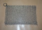 6x8 Inches Stainless Steel Chainmail Scrubber , Chain Cast Iron Cleaner