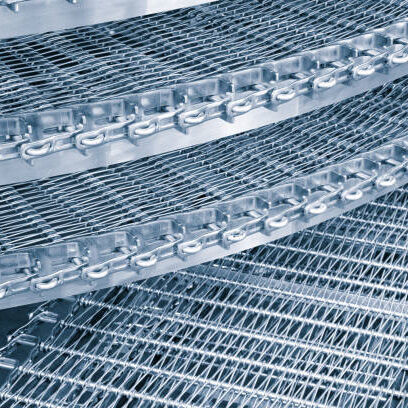 에 대한 최신 회사 뉴스 코메쉬는 높은 수요를 가진 산업용 차세대 스테인리스 스틸 컨베이어 벨트를 공개합니다.