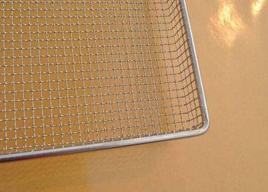좋은 가격 304의 SS 모래, 100cm*50cm*20cm를 가진 관통되는 철망사 쟁반 라이트급 선수 폭파 온라인으로