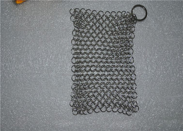 좋은 가격 304 6*8 인치 스테인리스 Chainmail 수세미/Chainmail 무쇠 수세미 온라인으로
