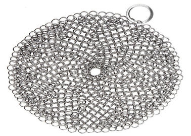 좋은 가격 녹 없이 무쇠 취사도구를 위한 부엌 둥근 316l Chainmail 수세미 온라인으로