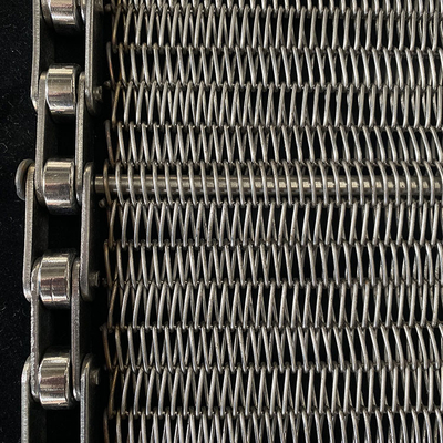 좋은 가격 높은 운반 용량 50-2000kg/m2 와이어 메시 컨베이어 벨트 온라인으로