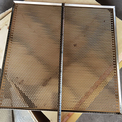 좋은 가격 주문형 크기 304 스테인레스 스틸 구멍이 뚫린 금속 망 오븐 베이킹을 위한 평면 판 트레이 온라인으로