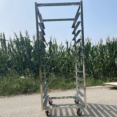 좋은 가격 12층 스테인리스 스틸 오븐 빵 구리 패니 트레이 트롤리 랙 온라인으로