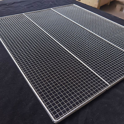 좋은 가격 주문형 SUS 304 식품 쿠키 와이어 메시 트레이 오븐 베이킹 온라인으로