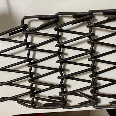 좋은 가격 샷 블라스트 머신용 망간제철 철망 벨트 온라인으로