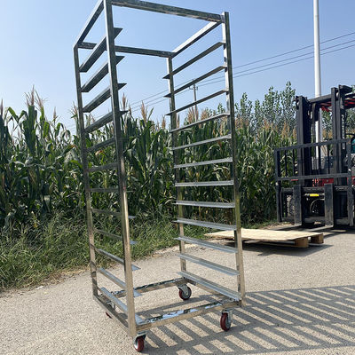 좋은 가격 상업용 스테인레스 스틸 냉각 래크 트레이 베이커리 트롤리 베이킹 온라인으로