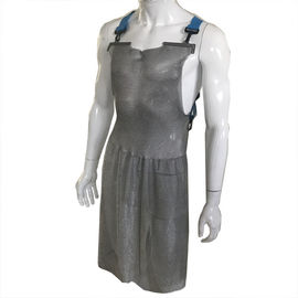 좋은 가격 주문을 받아서 만들어지는 푸줏간 주인 크기를 위한 직업적인 가득 차있는 Chainmail 기갑 금속 메시 앞치마 온라인으로