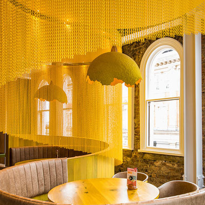 좋은 가격 Custom color Metal Chain Curtains Aluminium Chain Fly Screen for Door & Room Divider 온라인으로