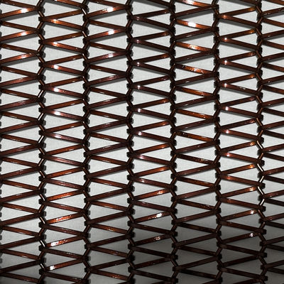 좋은 가격 Architectural Decorative Spiral Wires Stainless Steel Chain Link Conveyor Belt Mesh 온라인으로