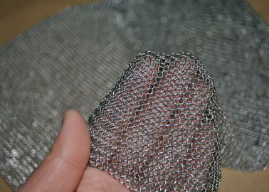 좋은 가격 용접된 304L 스테인리스는 Chainmail 메시 직물 장식용과 보호를 둥글게 됩니다 온라인으로