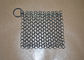 6x8 Inches Stainless Steel Chainmail Scrubber , Chain Cast Iron Cleaner