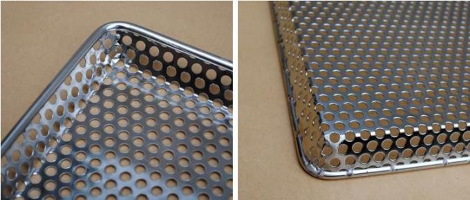 식품 등급 304 스테인리스 스틸 망 트레이 10