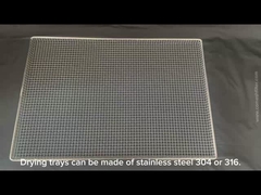 식품 등급 스테인리스 스틸 직물 와이어 메시 건조 트레이
