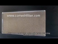 460*660mm 뚫린 건조 스테인레스 스틸  Mesh 트레이 건조 허브