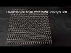 스테인레스 스틸 균형 직물 나선 망 벨트