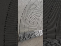 스테인리스 스틸 사다리 와이어 메시 초콜릿 에노버 컨베이어 벨트