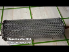 스테인레스 스틸 나선 컨베이어 띠