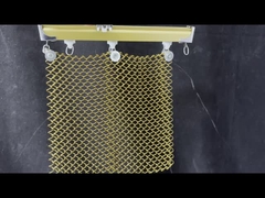 금 알루미늄 장식 코일 망 천장 커튼