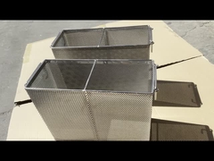 이중층 스테인레스 스틸 철망 필터 바구니