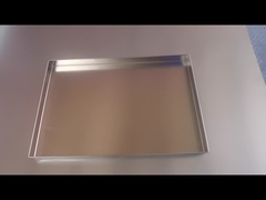 식품 등급 1.0mm 두께 60x40x4cm 스테인리스 스틸 304 잎 베이킹 트레이