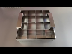 커터와 맞춤 크기의 스테인리스 스틸 베이킹 팬