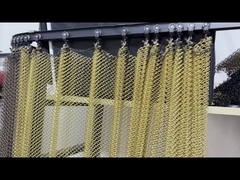 장식 금 금 금 금망 커튼 인테리어 디자인용 금 철망 커튼