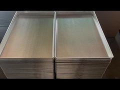 맞춤형 금속 탈수장 뚫린 베이킹 트레이 음식 베이킹을 위한 내구성 스테인레스 스틸