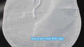 식품 등급 5 10 20 25 40 70 90 150 400 500 마이크론 60 메쉬 천 직물 오일 Che 용 나일론 필터 백