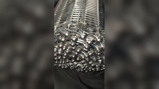 가동 가능한 금속 스테인리스 나선형 기계 메시 빵 냉각 갱도 원형 냉각 컨베이어 벨트