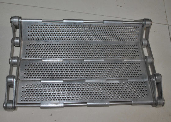 관습 금속 체인 스테인레스 강 얇은 널빤지 플레이트 링크 메쉬 빵집 컨베이어 Belt,304 316 탄소강 아연도강