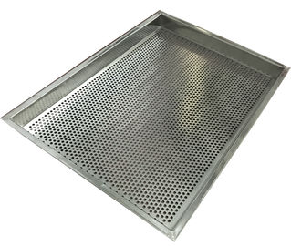 2.0mm 간격을 굽는 316 스테인리스 메시 쟁반 오븐 금속 Perforatted