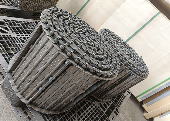 컨베이어 벨트 시스템 칩 컨베이어를위한 철강 체인 컨베이어 CNC 기계 힌지 벨트