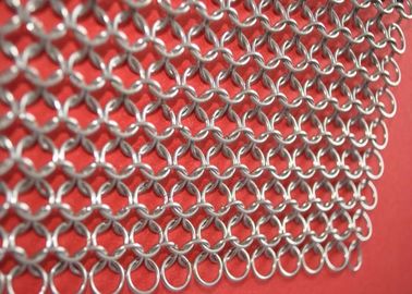 좋은 가격 Pon 세탁기술자를 위한 8*8 인치 316L 스테인리스 Chainmail 무쇠 세탁기술자 온라인으로
