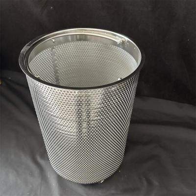 좋은 가격 Stainless Steel Cylinder Mesh Screen Filter Tube Woven Wire Mesh Strainer Round Perforated Filter Basket 온라인으로