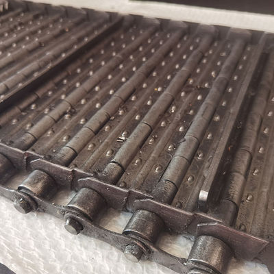 좋은 가격 전문 탄소강 체인 플레이트 링크 칩 힌지 컨베이어 벨트 온라인으로