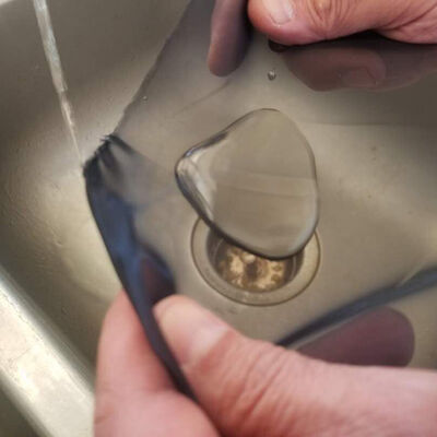 좋은 가격 블랙 발수 처리 폴리에스터 마이크론 필터 메쉬 직물 온라인으로