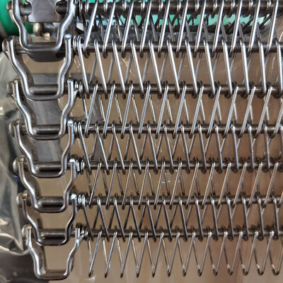 좋은 가격 304 스테인레스 스틸 스파이럴 금속 와이어 메시 컨베이어 벨트 온라인으로