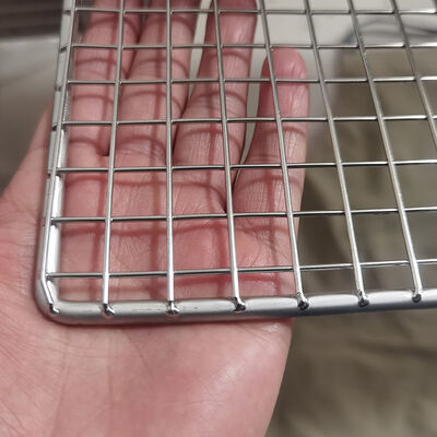 좋은 가격 High Quality AISI 304 Stainless Steel Welded Wire Mesh Trays for Drying Baking Cooling 온라인으로