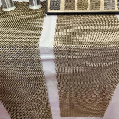 좋은 가격 금 색깔 스테인리스 장식적인 체인 연결 반지 메시 Chainmail 반지 스크린 온라인으로