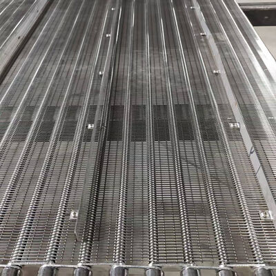 좋은 가격 맞춤형 크기 스테인리스 스틸 304 316 금속 아이 링크 컨베이어 벨트 (스프로킷 포함) 온라인으로