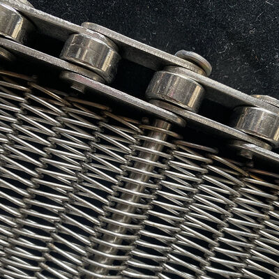 좋은 가격 식품 등급 고온 금속 탄소 망 플러시 그리드 오븐 체인 링크 직물 나선 컨베이어 스테인리스 스틸 와이어 벨트 온라인으로