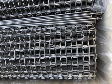 좋은 가격 304/316의 SS 편평한 철사 컨베이어 벨트/컨베이어 톱니 바퀴용 체인 0.5mm-3mm 간격 온라인으로