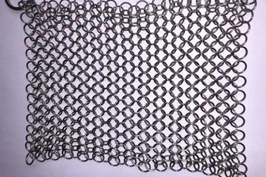 좋은 가격 304 316 스테인리스 Chainmail 무쇠 수세미 부엌을 위한 7/8 인치 온라인으로