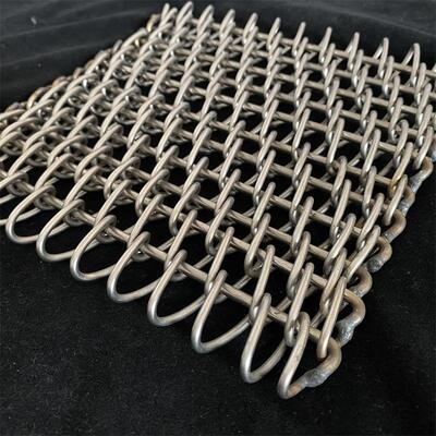SS316 Spiral Wire Mesh Conveyor Belt Corrosion Resistant for Chemical Food Lines