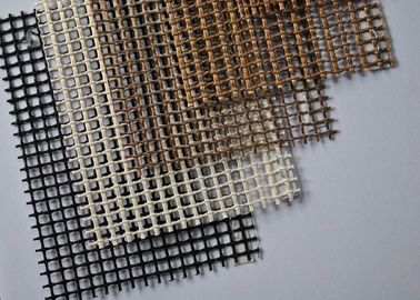 좋은 가격 먹이 컨베이어를 위한 2x2.5mm 하얀 갈색인 검은 Ptfe 메쉬 컨베이어 벨트 온라인으로