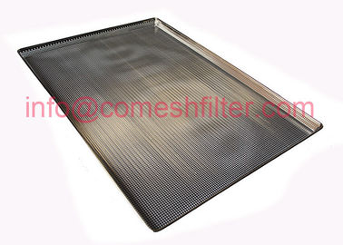 좋은 가격 SS 스크린 Rectanglar 관통되는 쟁반, 스테인리스 메시 쟁반 온라인으로