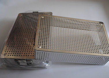 좋은 가격 40x30x5cm 관통되는 금속 와이어 메시 바구니 의학 소독 온라인으로