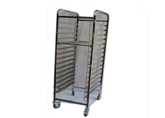 쟁반을 가진 스테인리스 두 배 620MM 건조용 손수레
